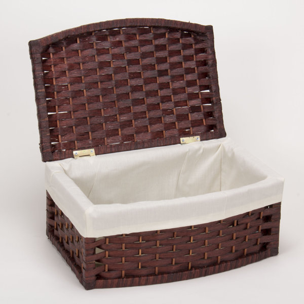 Red Barrel Studio® Curved Wicker Basket & Reviews Wayfair